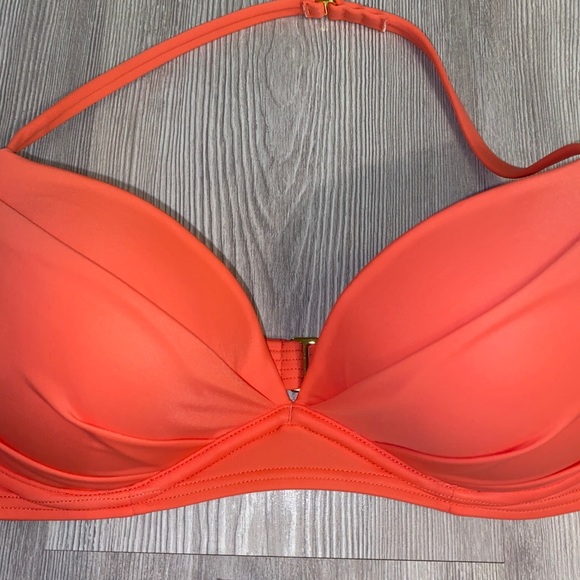 NWOT Victoria’s Secret coral angel convertible/Maui multi way bikini top 34c - Picture 7 of 16